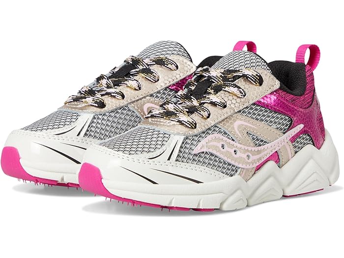 (取寄) サッカニー キッズ キッズ フラッシュ Xt (リトル キッド/ビッグ キッド) Saucony Kids kids Flash XT (Little Kid/Big Kid) Champagne/Pink