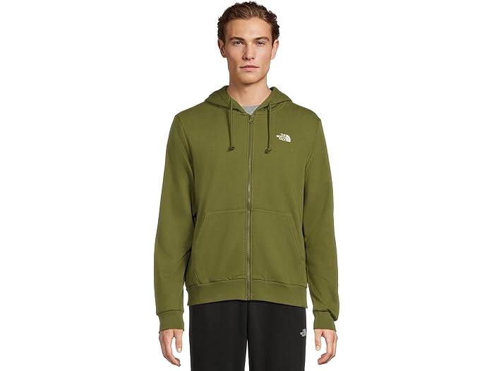 (取寄) ノースフェイス メンズ エボリューション エンブ フル ジップ ブーディ The North Face men Evolution Emb Full Zip Hoodie Woodland Green