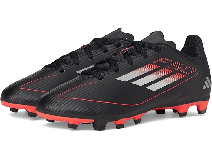 (取寄) アディダス キッズ キッズ クラブ ファーム グランド サッカー クリーツ (リトル キッド/ビッグ キッド) adidas Kids kids F50 Club Firm Ground/Multi Ground Soccer Cleats (Little Kid/Big Kid) Black/Iron Metallic/Lucid Red