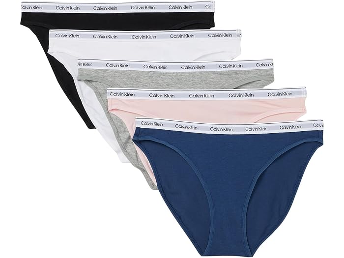 (取寄) カルバンクライン アンダーウェア レディース モダン ロゴ ビキニ 5-パック Calvin Klein Under..