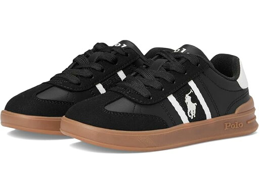 (取寄) ラルフローレン キッズ キッズ ヘリテージ コート 3 T-トゥ (リトル キッド) Polo Ralph Lauren Kids kids Heritage Court III T-Toe (Little Kid) Black/White (取寄) ラルフローレン キッズ キッズ ヘリテージ コート 3 T-トゥ (リトル キッド) Polo Ralph Lauren Kids kids Heritage Court III T-Toe (Little Kid) Black/White