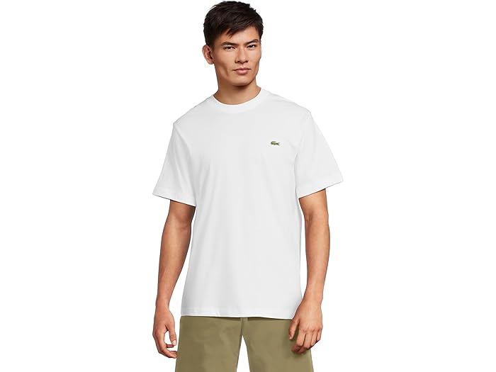 ■商品詳細■ブランドLacoste ラコステ■商品名Lacoste Cotton T-shirtコットン T-シャツ■商品状態新品未使用・並行輸入品■色White■詳細綿100％.-洗濯:洗濯機/吊り干し■備考(取寄) ラコステ メンズ コットン T-シャツ Lacoste men Cotton T-shirt WhiteLacoste ラコステ メンズ ポロシャツ トップス ブランド ファッション 男性 カジュアル ストリート 大きいサイズ ビックサイズ zp-10034112
