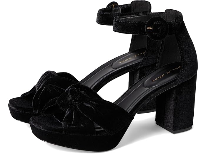 (取寄) ペレ モーダ レディース アネサ 2 サンダル Pelle Moda women Anesa 2 Sandals Black 1
