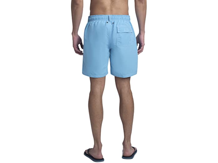 (取寄) ブガッチ メンズ クライド ソリッド スイム トランクス ウィズ ドローストリング BUGATCHI men Clyde Solid Swim Trunks with Drawstring Ocean