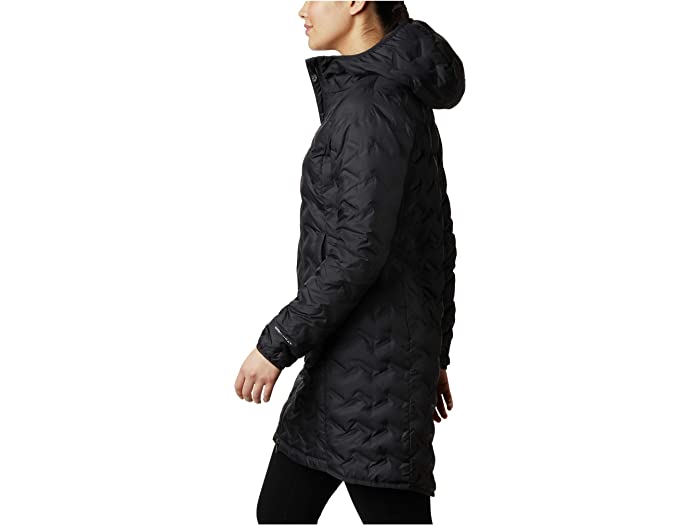 (取寄) コロンビア レディース デルタ リッジ ロング ダウン ジャケット Columbia women Delta Ridge Long Down Jacket Black