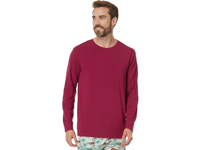 () ȥߡХϥ  ƥ   ꡼ Tommy Bahama men Tee Shirt Long Sleeve Burgundy