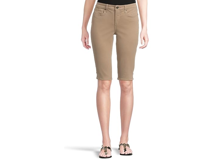 (取寄) エヌワイディージェイ レディース ソフィー バイク カプリ Ss スリッツ NYDJ women Sophie Bike Capri SS Slits Saddlewood