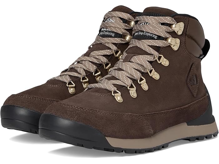 楽天スウィートラグ（取寄） ノースフェイス レディース バックトゥバークレー Iv レザー Wp The North Face women Back-To-Berkeley IV Leather WP Demitasse Brown/Garnet