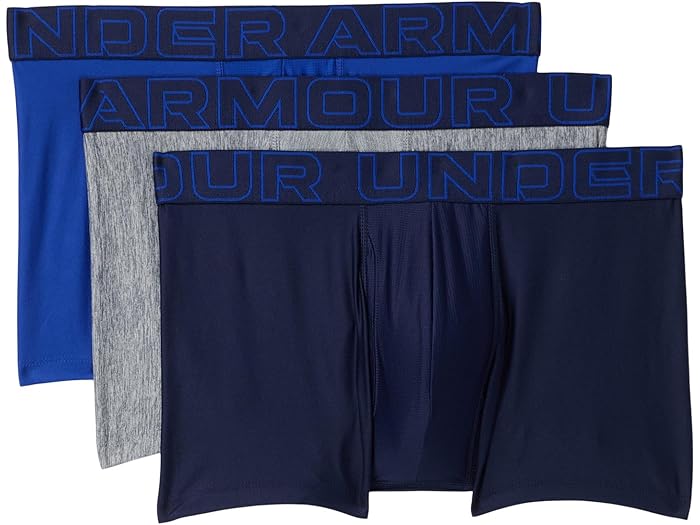 楽天スウィートラグ（取寄） アンダーアーマー メンズ 3-パック パフォーマンス テック ソリッド 3 ボクサー ブリーフ Under Armour men 3-Pack Performance Tech Solid 3
