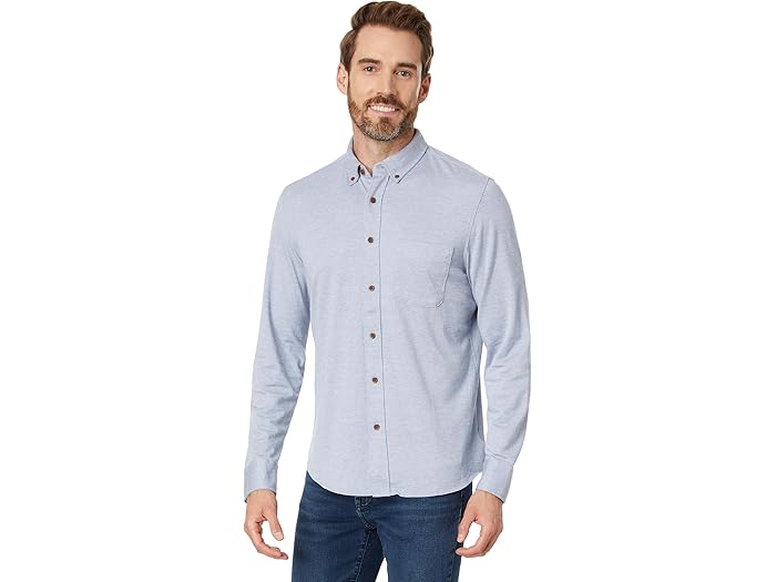 楽天スウィートラグ（取寄） ファリティ メンズ コーストライン ニット シャツ Faherty men Coastline Knit Shirt Oceanside Blue