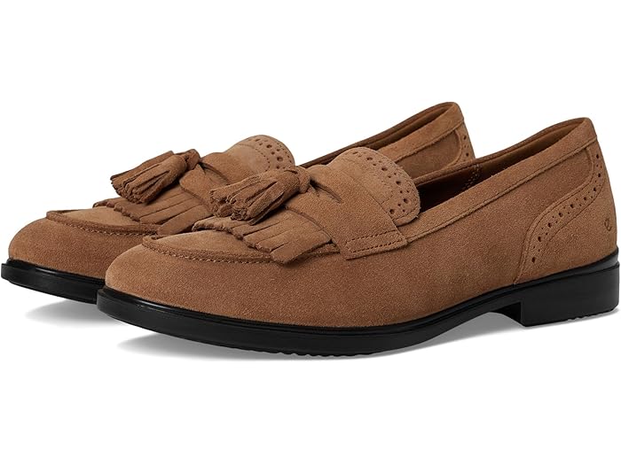 (���) ������ ��ǥ����� �ɥ쥹 ���饷�å� 15 ���å��� �����ե��� ECCO women Dress Classic 15 Tassel Loafer Camel Suede