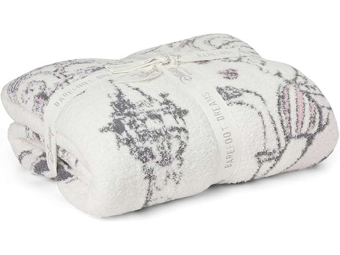 (取寄) ベアフットドリームス キッズ コージシック ディズニー ラプンツェル ブランケット Barefoot Dreams Kids CozyChic Disney Rapunzel Blanket Pearl Mulit