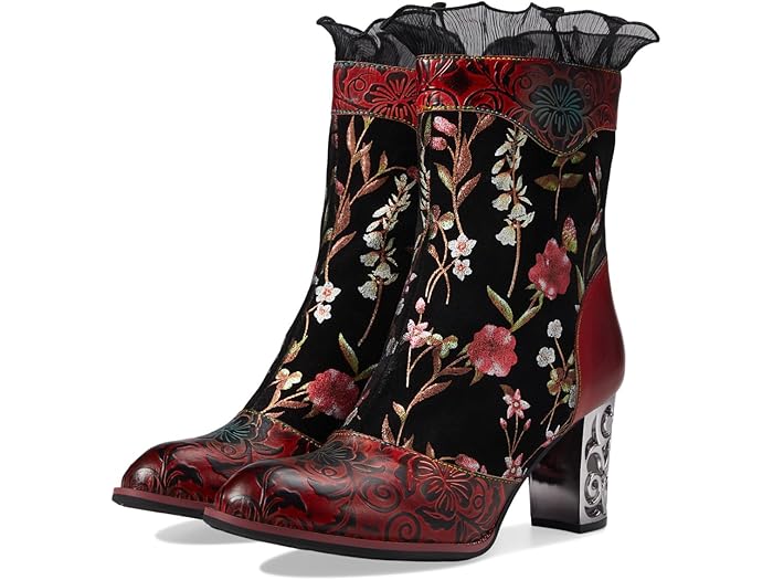 (取寄) ラルティストバイスプリングステップ レディース ガガ L'Artiste by Spring Step women Gaga Red Multi