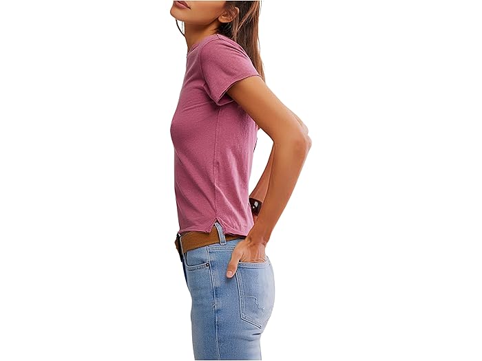 (取寄) フリーピープル レディース ノバ ティー Free People women Nova Tee Crushed Berry