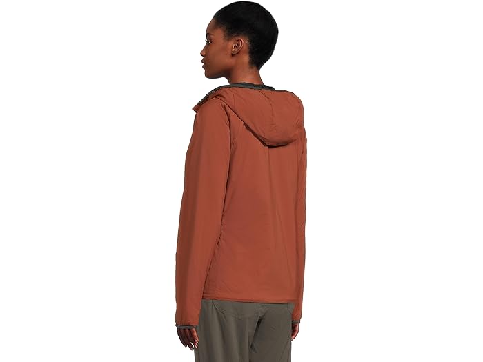 (取寄) エルエルビーン レディース プリマロフト パックアウェイ エアー ブーディ L.L.Bean women Primaloft Packaway Air Hoodie Red Chestnut