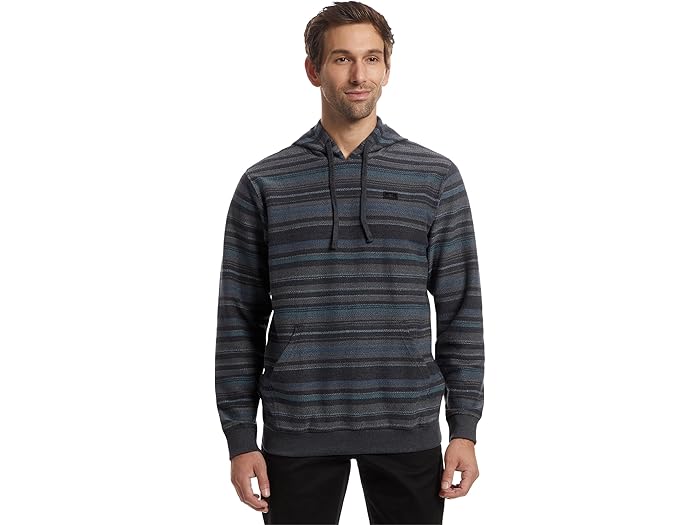 (取寄) オニール メンズ ババロ ストライプ プルオーバー スウェットシャツ O'Neill men Bavaro Stripe Pullover Sweatshirt Black 1