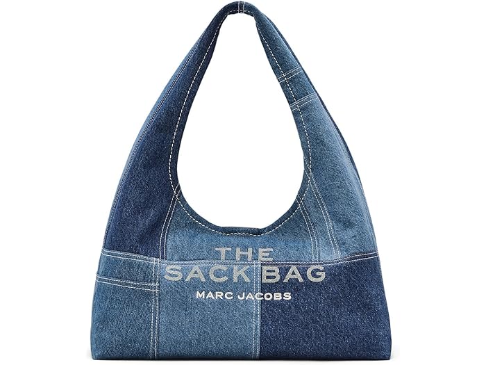 (取寄) マークジェイコブス レディース ザ デニム サック バッグ Marc Jacobs women The Denim Sack Bag Blue Denim