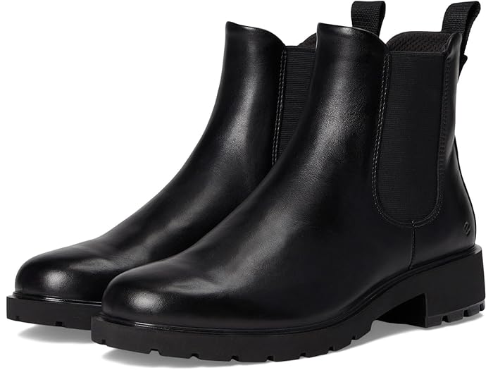 (取寄) エコー レディース ウィーン チェルシー ブーツ ECCO women Metropole Vienna Chelsea Boots Black(4)