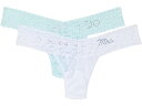 (取寄) ハンキー パンキー レディース アンド ボックス セット ロウ ライズ トング 2-パック Hanky Panky women