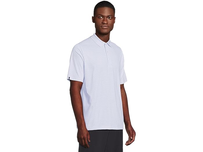 (取寄) キャロウェイ メンズ グラジエント シェブロン プリンテッド ポロ Callaway men Gradient Chevron Printed Polo Spring Lavender