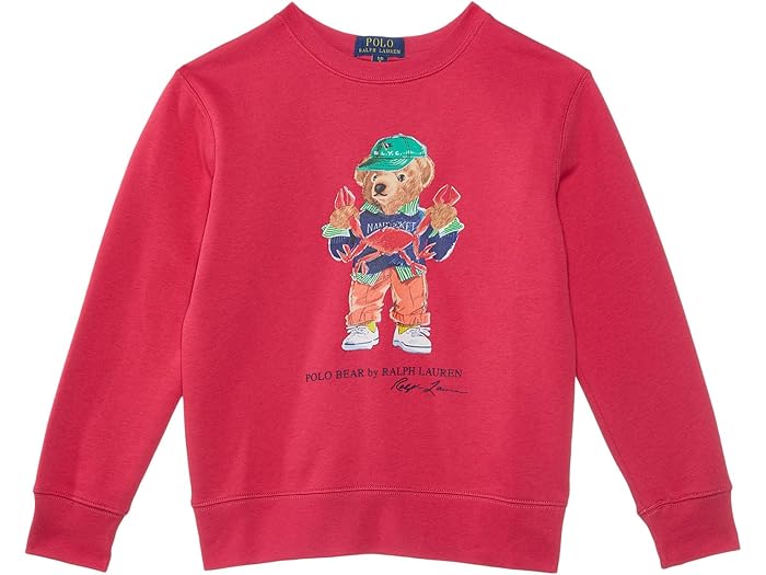 (取寄) ラルフローレン キッズ ボーイズ ポロ ベアー フリース スウェットシャツ (ビッグ キッド) Polo..