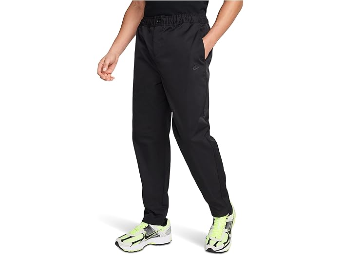 (取寄) ナイキ メンズ クラブ ウーブン テイパー パンツ Nike men Club Woven Taper Pants Black/Black