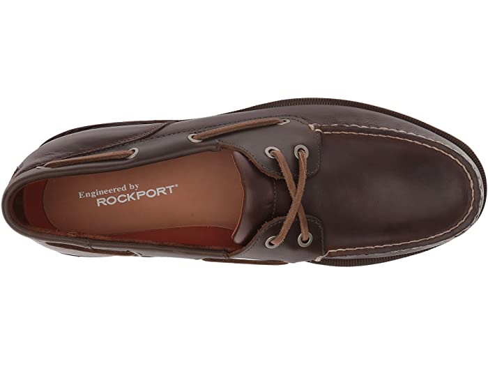 (取寄) ロックポート メンズ ポーツ オブ コール パース Rockport men Ports of Call Perth Beeswax/Dark Brown Leather