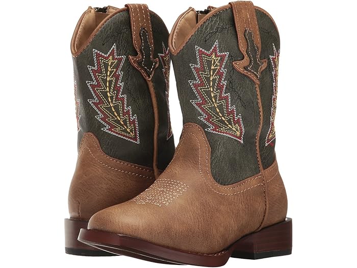 (取寄) ローパー キッズ ボーイズ (トドラー) Roper Kids boys Arrowheads (Toddler) Brown Faux Leath..