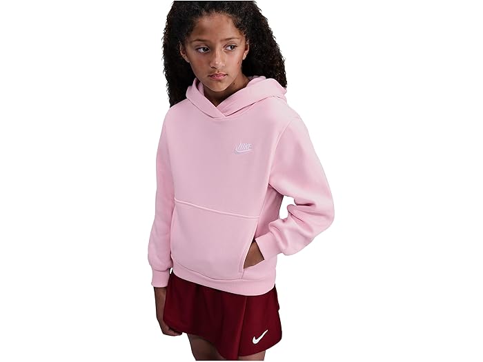 (取寄) ナイキ キッズ キッズ スポーツウェア クラブ フリース プルオーバー ブーディ (リトル キッド/..