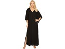 (取寄) N バイ ナトリ レディース コンゴ カフタン N by Natori women Congo Caftan Black