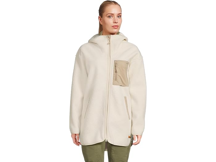 (取寄) フェールラーベン レディース ヴァーダッグ パイル フリース ロング Fjllrven women Fjallraven Vardag Pile Fleece Long Chalk White