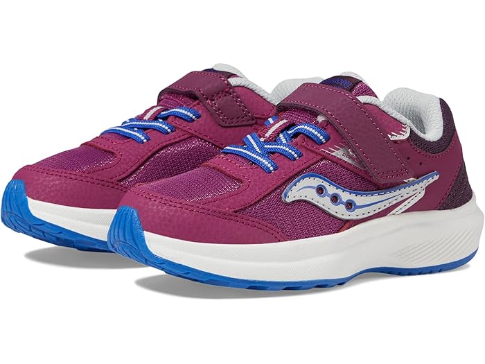 (取寄) サッカニー キッズ キッズ コーヒージョン KDZ A/C スニーカー (リトル キッド/ビッグ キッド) Saucony Kids kids Cohesion KDZ A/C Sneakers (Little Kid/Big Kid) Plum