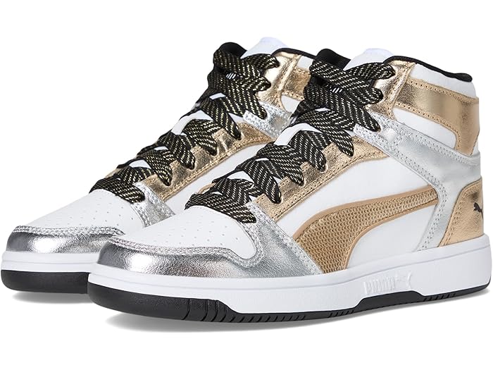 (取寄) プーマ キッズ キッズ リバウンド レイアップ ミッド シューズ (ビッグ キッド) PUMA Kids kids..