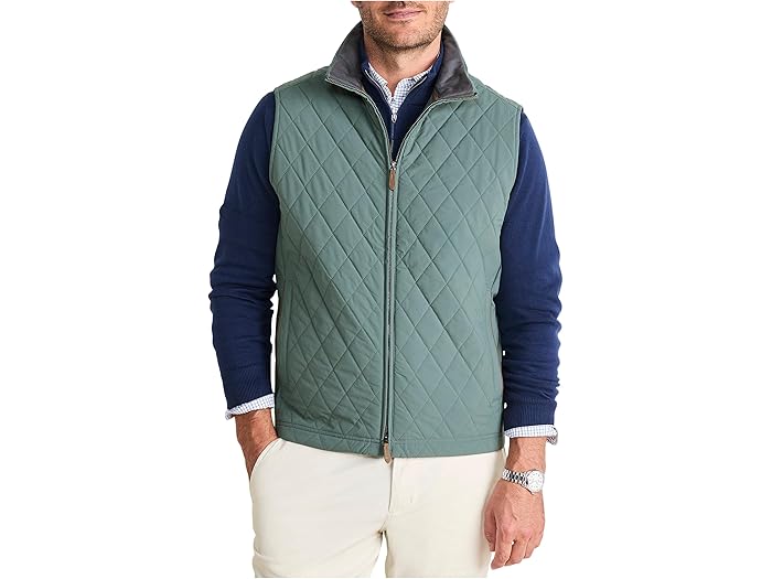(取寄) ヴィンヤードヴァインズ メンズ ザ ドーセット キルテッド ベスト Vineyard Vines men The Dorset Quilted Ves...