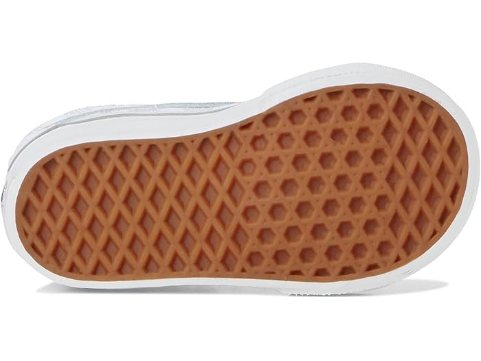 (���) �Х� ���å� ���å� SK8-�ϥ� �ꥤ���塼 ������ ���å� (����ե����/�ȥɥ顼) Vans Kids kids Sk8-Hi Reissue Side Zip (Infant/Toddler) Metallic Checkerboard Silver/True White