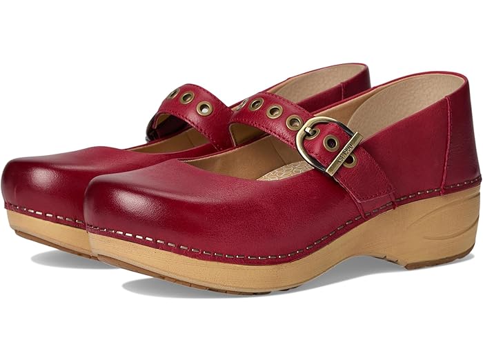 () 󥹥 ǥ Xp 2.0 ᥢ꡼  å Dansko women XP 2.0 Mary Jane Clog Red