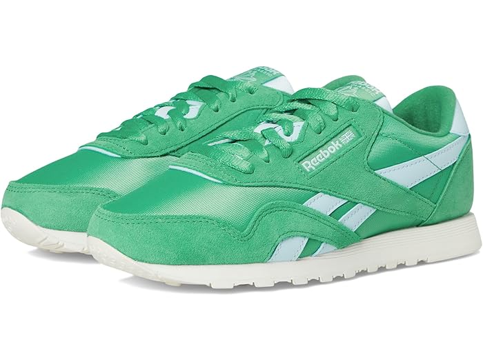 (取寄) リーボック ライフスタイル レディース クラシック ナイロン Reebok Lifestyle women Classic Nylon Upgrade Green/Upgrade Green/Glass Blue
