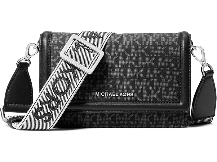 (取寄) マイケルコース レディース ジェット セット スモール フォン ウェビング ストラップ エックス..