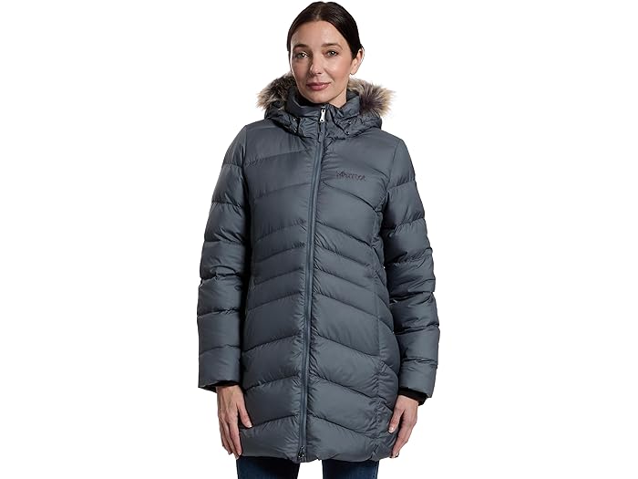 (取寄) マーモット レディース モントリオール コート Marmot women Montreal Coat Steel Onyx 2