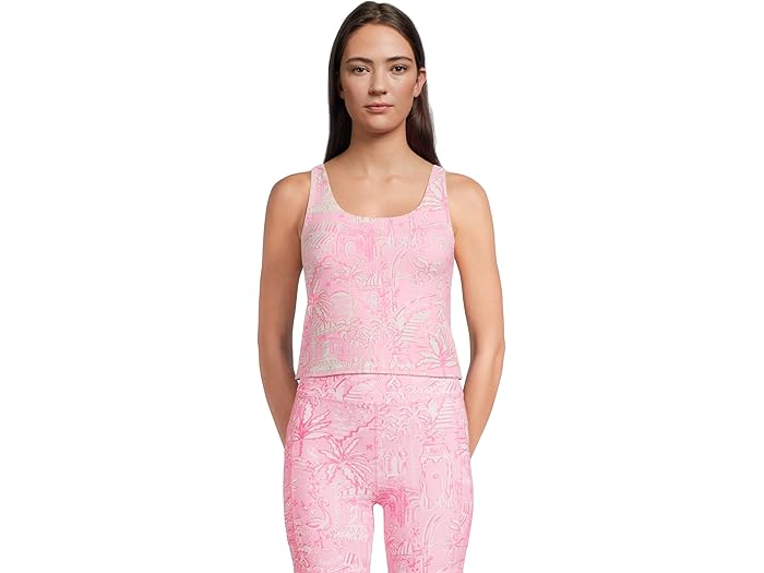 (取寄) リリー ピュリッツァー レディース アリ リバーシブル アクティブ タン Lilly Pulitzer women Ari Reversible Active Tan Conch Shell Pink Pennys Playground