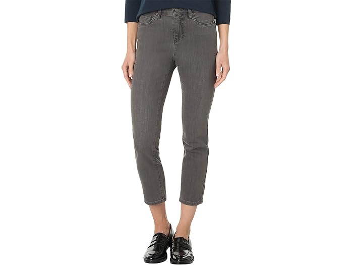 (取寄) アイリーン フィッシャー レディース ピティート ハイ ウェスト スリム アンクル ジーン Eileen Fisher women Petite High Waisted Slim Ankle Jean Asphalt
