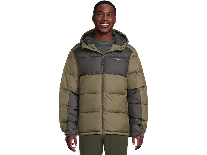 (取寄) コロンビア メンズ ピケ レイク リ フーデット ジャケット Columbia men Pike Lake II Hooded Jacket Stone Green/Shark 3