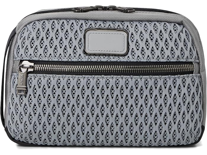 () ȥ  쥹ݥ ȥ٥ å Tumi men Response Travel Kit Pearl Grey Mesh
