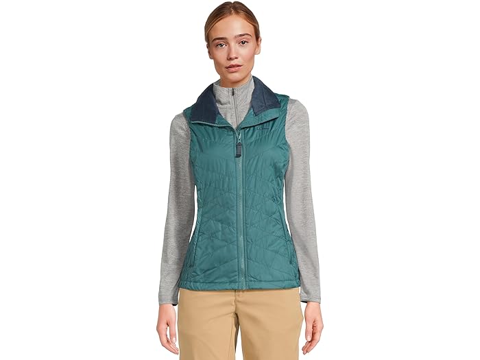 楽天スウィートラグ（取寄） エルエルビーン レディース フリースラインド プリマロフト ベスト L.L.Bean women Fleece-Lined Primaloft Vest Storm Teal