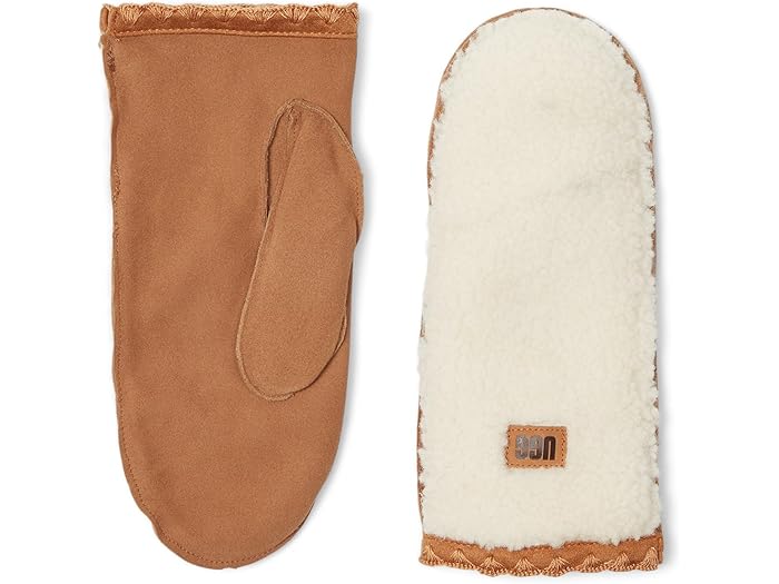 (取寄) アグ レディース アグフラフ スカルプド ミトン UGG women Uggfluff Scalloped Mitten Nimbus