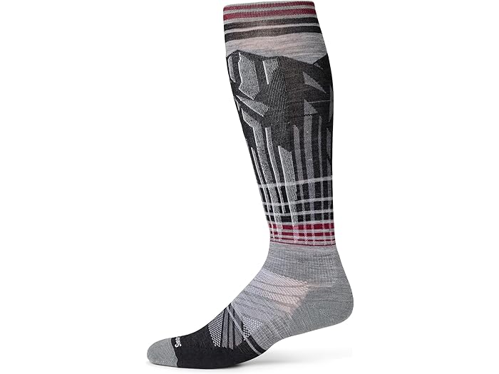 楽天スウィートラグ（取寄） スマートウール メンズ スキー ターゲッティド クッション サミット ショット オーバー ザ カーフ ソックス Smartwool men Ski Targeted Cushion Summit Shot Over The Calf Socks Light Gray