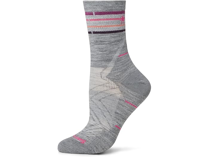楽天スウィートラグ（取寄） スマートウール レディース ラン ゼロ クッション ミッド クルー Smartwool women Run Zero Cushion Mid Crew Light Gray