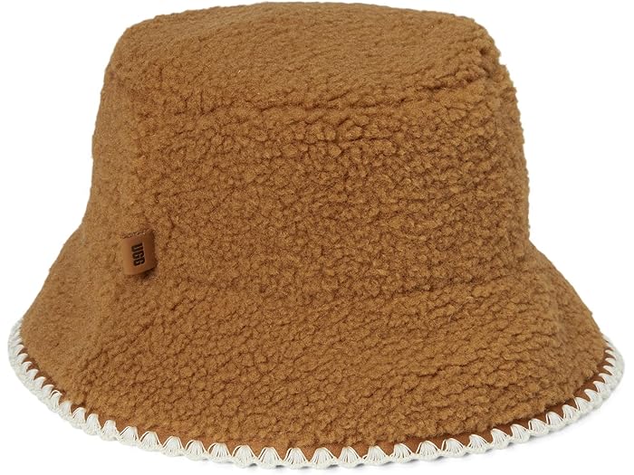 (取寄) アグ レディース アグフラフ スカルプド ハット UGG women Uggfluff Scalloped Hat Chestnut