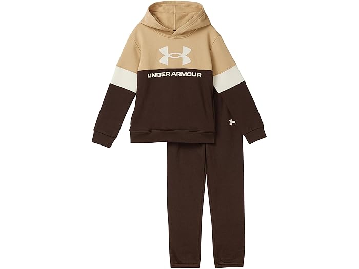(取寄) アンダーアーマー キッズ メンズ ライバル ポ ブーディ セット (リトル キッド/ビッグ キッド) Under Armour Kids men Rival PO Hoodie Set (Little Kid/Big Kid) Field Khaki(4)