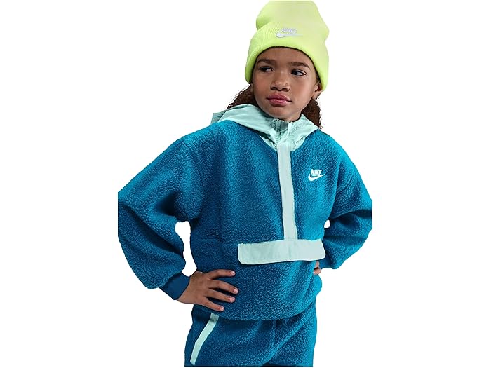 (取寄) ナイキ キッズ キッズ スポーツウェア クラブ フリース ルーズ 1/4-ジップ ブーディ (リトル キ..